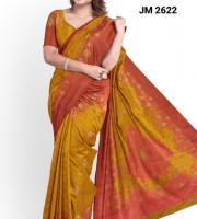 Half Silk Jamdani motive Saree Code JM-2622