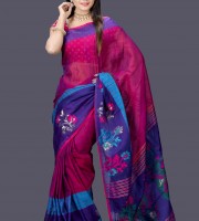 Mercerized Cotton Saree Code  Lss-55828