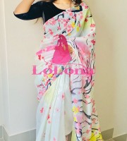 Digital print saree Code DP-6019
