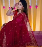 Halfsilk Saree 4310