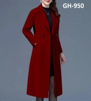 1 Part Brush Winter Fleece-Semi-Long overcoat -GH-950